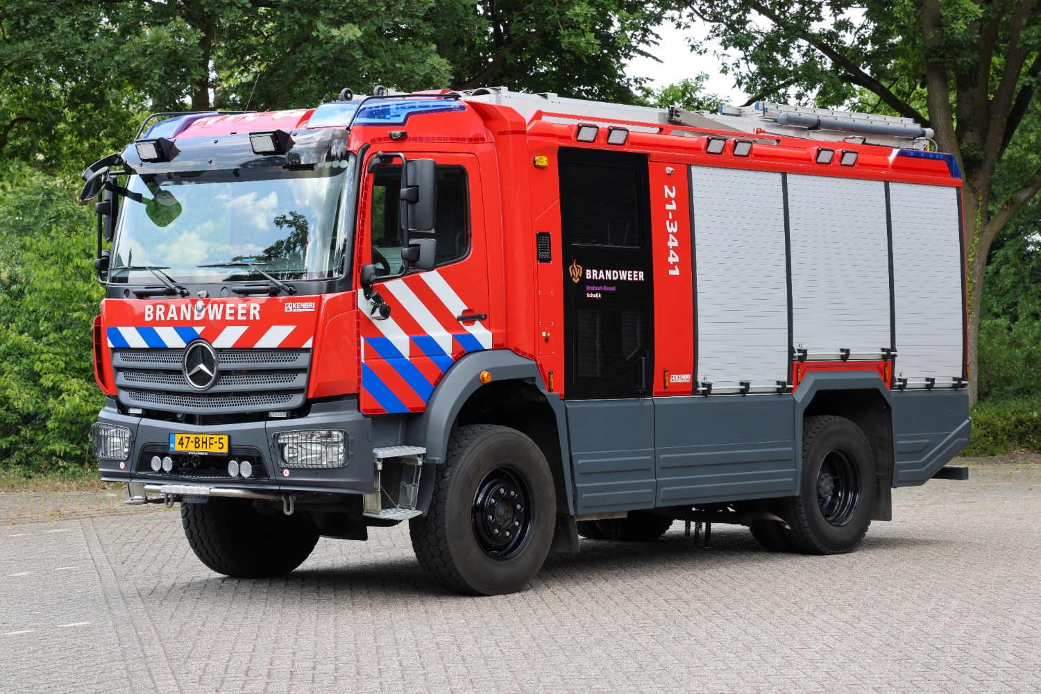 tankautospuit brandweer Schaijk