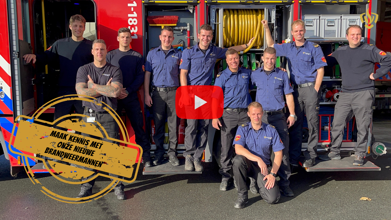 Youtube miniatuur nieuwe brandweermannen