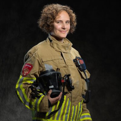 Brandweervrouw