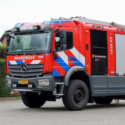 Tankautospuit Brandweer Montfort