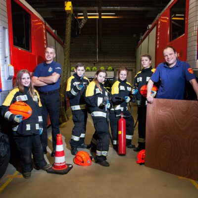 De Jeugdbrandweer van Brandweer Nederweert