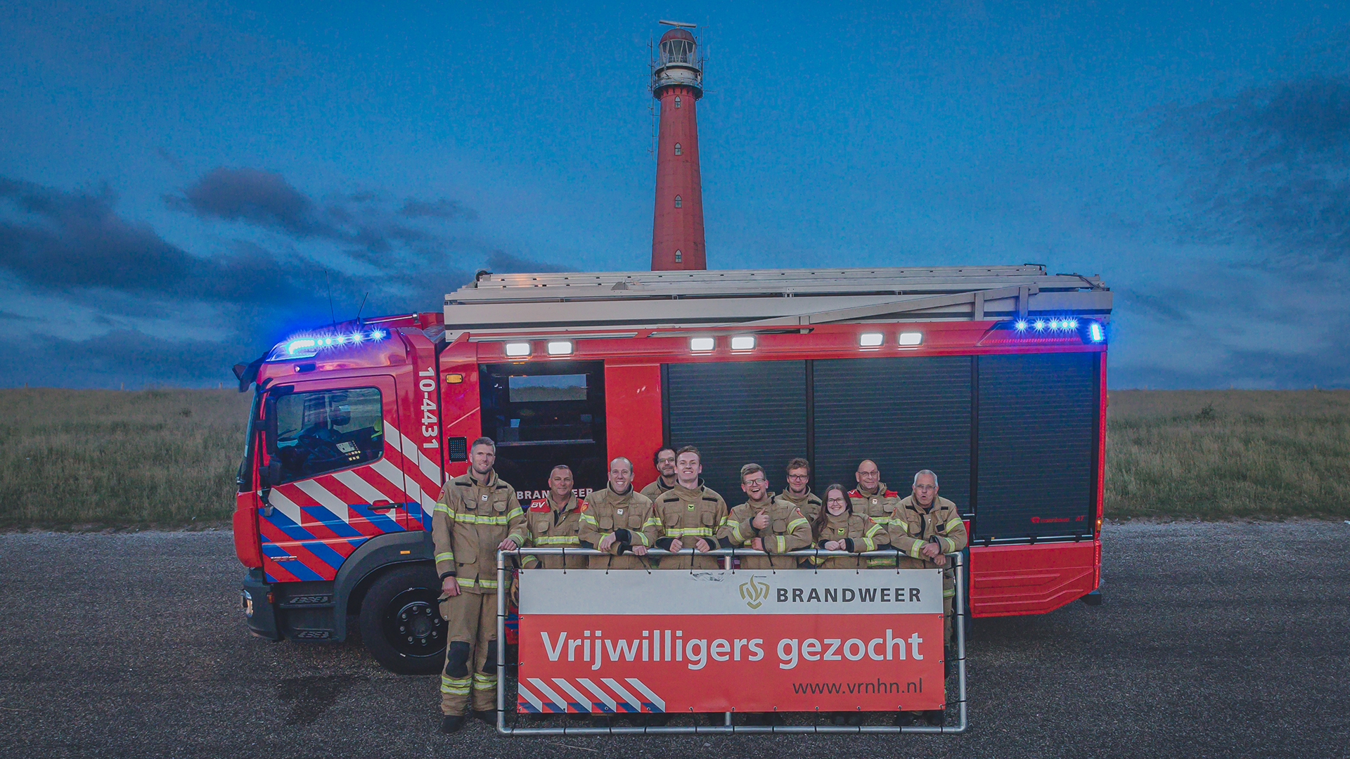 Ploegfoto brandweer Den Helder