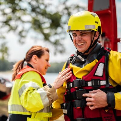 Vrijwilliger Pieter bij de brandweer