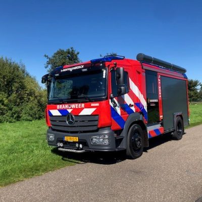 Nieuwe stads-Tankautospuit voor Brandweer 's-Hertogenbosch