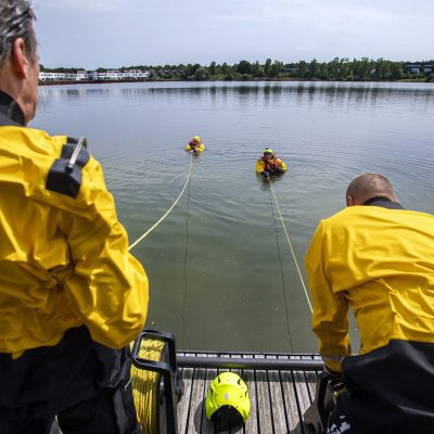 Wateroppervlakte training