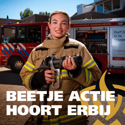 Brandweervrijwilliger Lisanne - Beetje actie hoort erbij