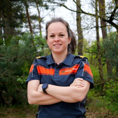 Natuurbrandspecialist Jitske Langeraap de Vries