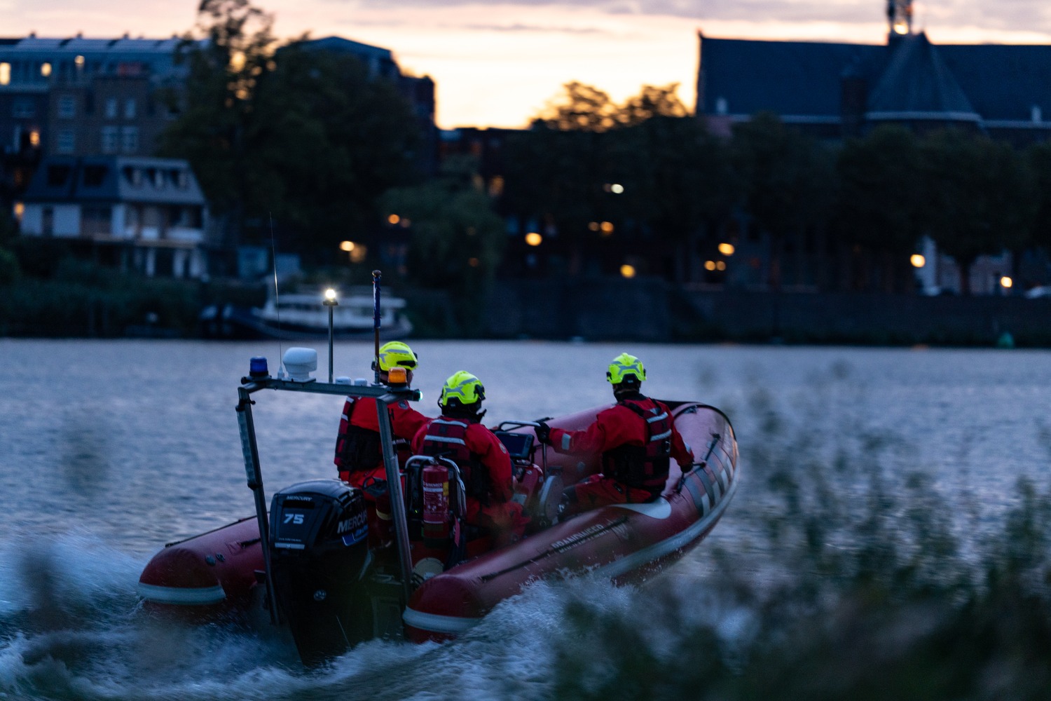 Brandweer Grave reddingsboot