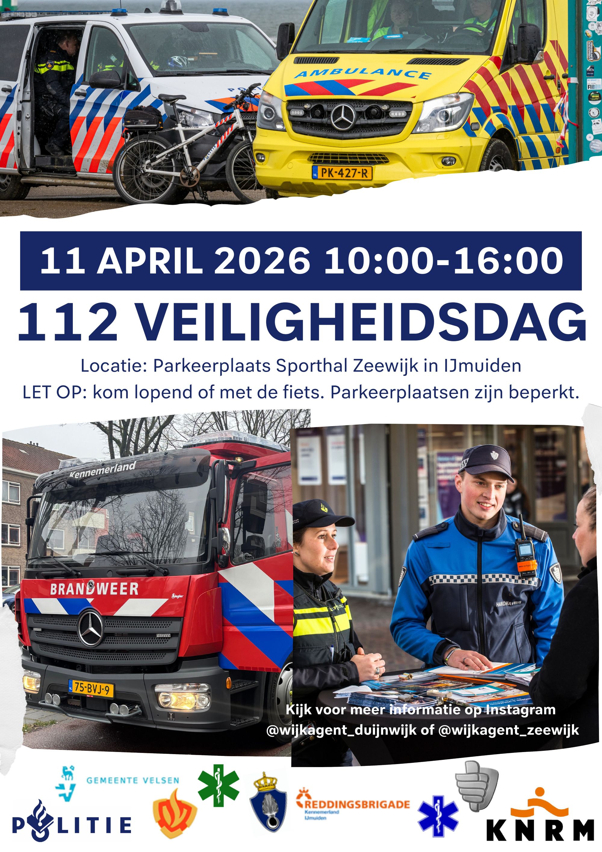 Flyer Veiligheidsdag IJmuiden